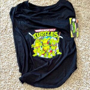 Nickelodeon Black and Green TMNT Pet Apparel size XXL